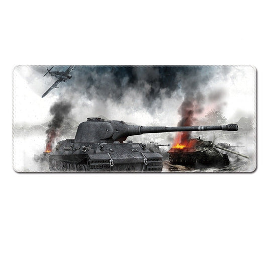 Tank And Plane Thickened Gaming Mouse Pad