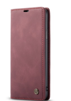 Shock Resistant Leather Phone Case