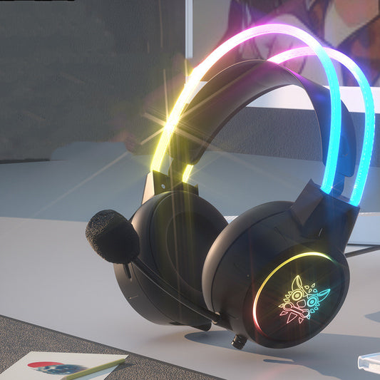 Fashionable Light-Emitting Wired Gaming Headset