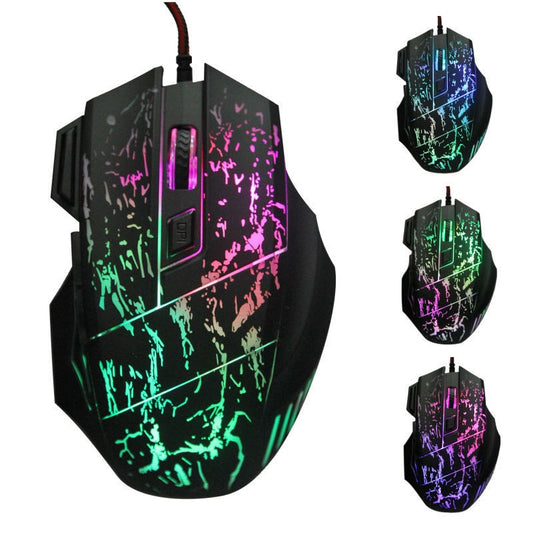 Ergonomic RGB Computer Gaming Mouse.