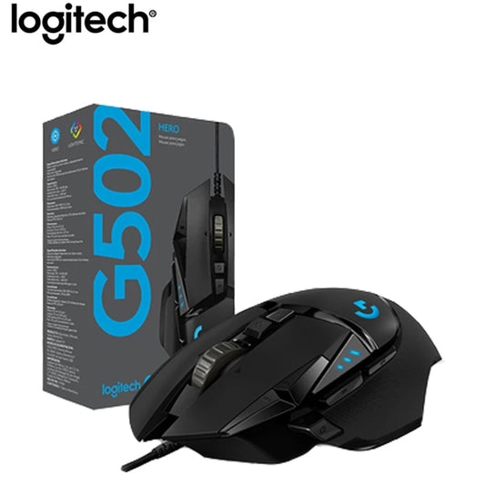 Logitech G502 HERO RGB Professional Gaming Mouse 25600DPI.