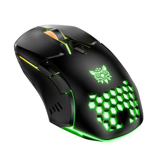 USB Wired Mechanical Gaming Mouse With RGB Backlight.